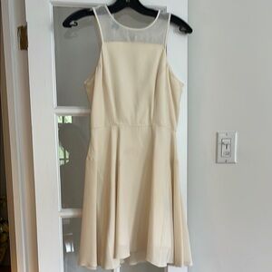 Dolce Vita Cream Sleeveless Dress